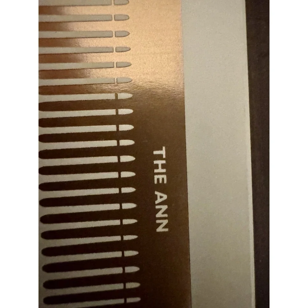 Kent England R5T - Handmade ‎ Toothed Pocket Comb Sawcut New Box